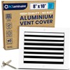 8x10 Inch (Duct Opening) Aluminum 1-Way Air Flow Vent –