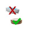 Pool nozzle suitable for Intex Whirlpools, angled for better circulation