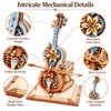 Wooden Cello 3D Puzzle Music Box for DIY Building –