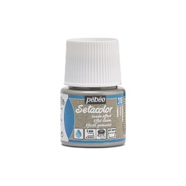 PEBEO Setacolor Suede Fabric Paint 45-Milliliter Bottle, Pebble,Pebble, 295318