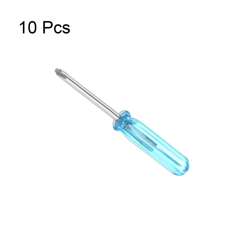 sourcing map Mini Phillips Screwdriver, 2.0mm Cross Head 45mm Length