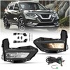 KUAFU Fog Light Kit Compatible with 2017-2020 Nissan Rogue Replacement