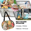 GLENLCWE Easter Rabbit Tulip Hanging Toilet Paper Holder Roll Paper