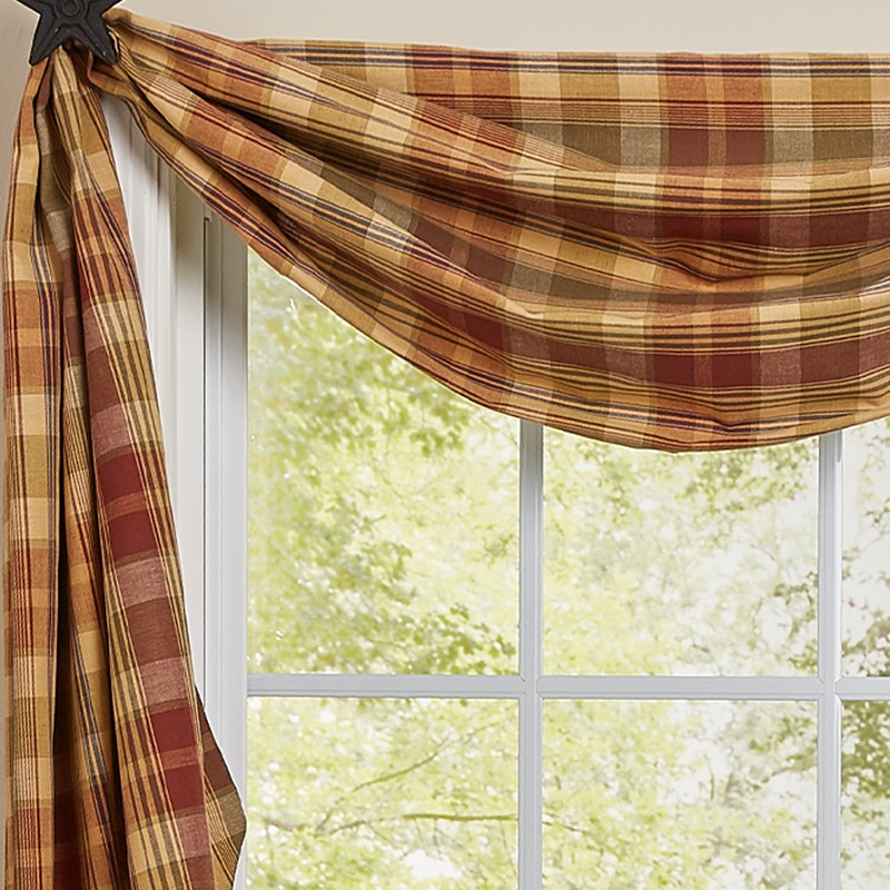 Park Designs azafrán Fishtail Swag