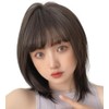 Bright Lala hf1420-BC Wig, Full Wig, Medium Wig, Inner Color,