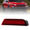 Rear Bumper Cover Reflector Bezel Trim 68275963AC Strong Structure Fit