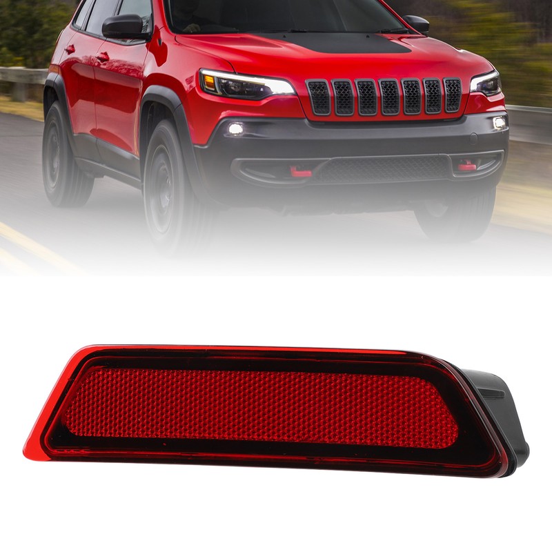 Rear Bumper Cover Reflector Bezel Trim 68275963AC Strong Structure Fit