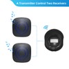 Motion Sensor Alarm Long Range Wireless Driveway Alarm Weatherproof Outdoor