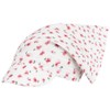 Headscarf Hat Peaked Cap Girls Summer Cotton Muslin, White-Pink Flowers