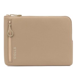 Golla Laptop Bag / Waterproof Neoprene Laptop Sleeve / for MacBook, Asus and Other Notebooks / Elegant Laptop Sleeve / Zip with Neoprene Jacket / 14 Inch/Coffee