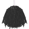 Cheerleader Pompoms for Kids and Adults Black