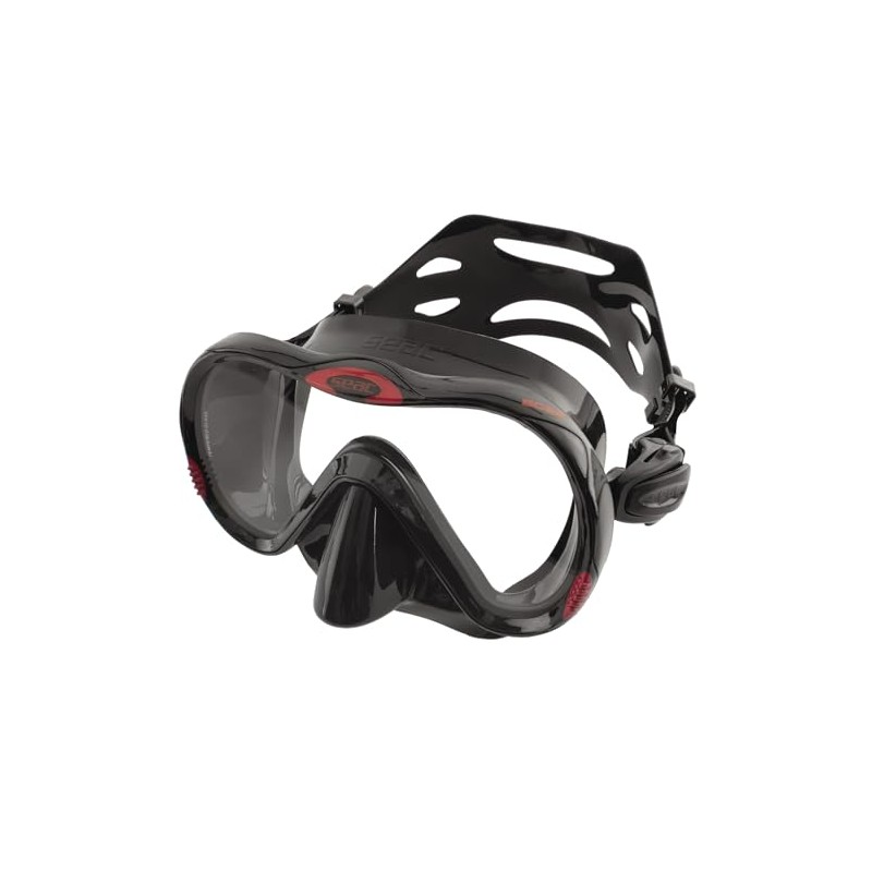 Seac Boss S/BL Diving Mask - Black