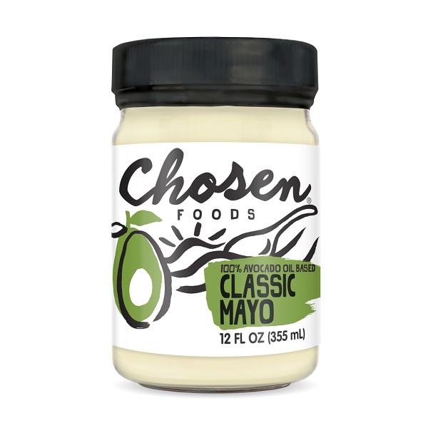 Chosen Foods Classic Mayonnaise 100% Avocado Oil Based 355mL