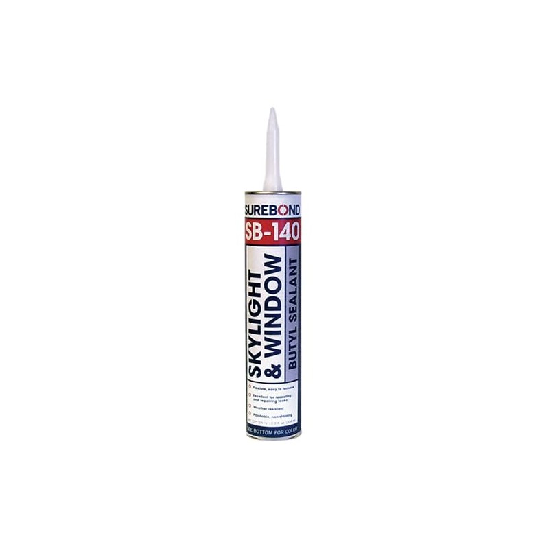 Surebond SB-140 T Skylight and Window Sealant, Wht, 10.3 oz.