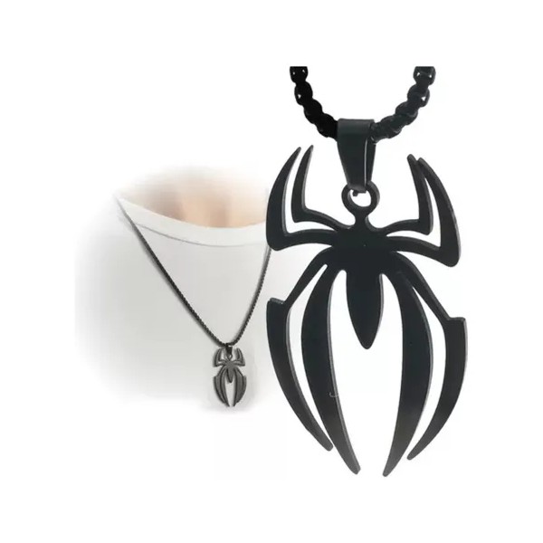 Collar Colgante De Acero Inoxidable De 60 Cm Con Diseño