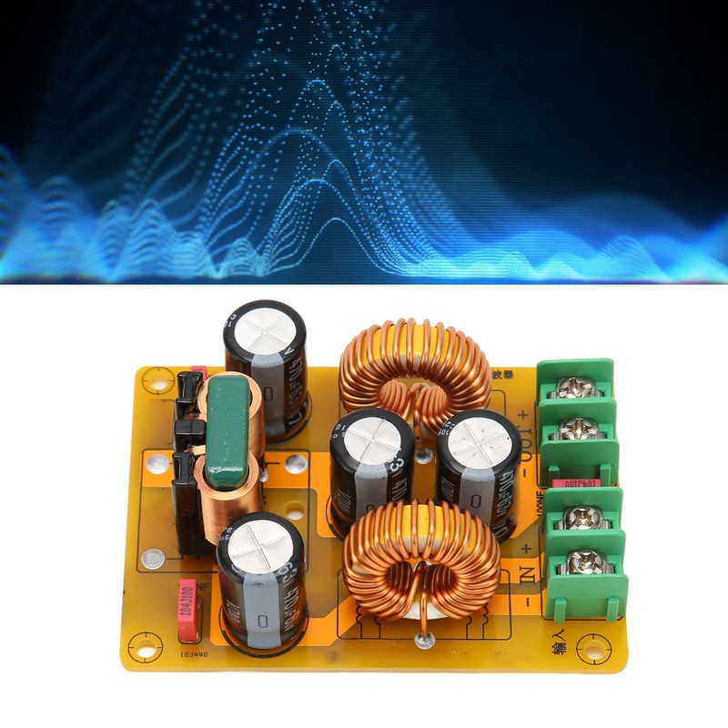 DC LC Filter 50V 10A Electromagnetic Interference Double Sided FR4
