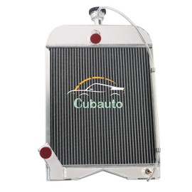 Cubauto OEM# 8N8005 86551430 3 Row Core Radiator Replacement for Ford 8N 9N 2N Tractors Radiador All AA5052 Aluminum Radiador 44MM Ford 8N Radiator