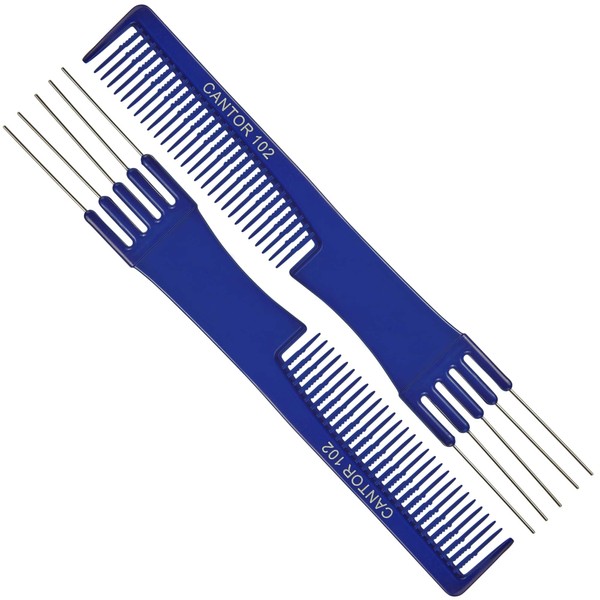 Lift Teasing Comb and Hair Pick – 2 Pack, Five