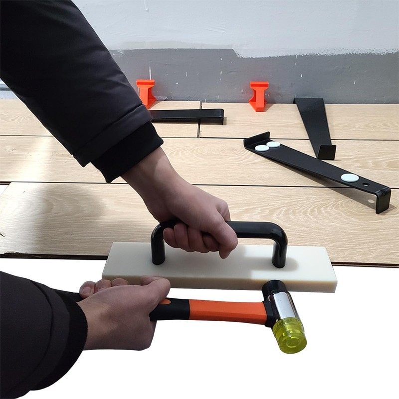 Alnicov Floor Punch Block, Laminate Flooring Click System with 300