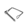 HEAVYTOOL Pipe Folding Pins with Snap Lock Square Shackle 8