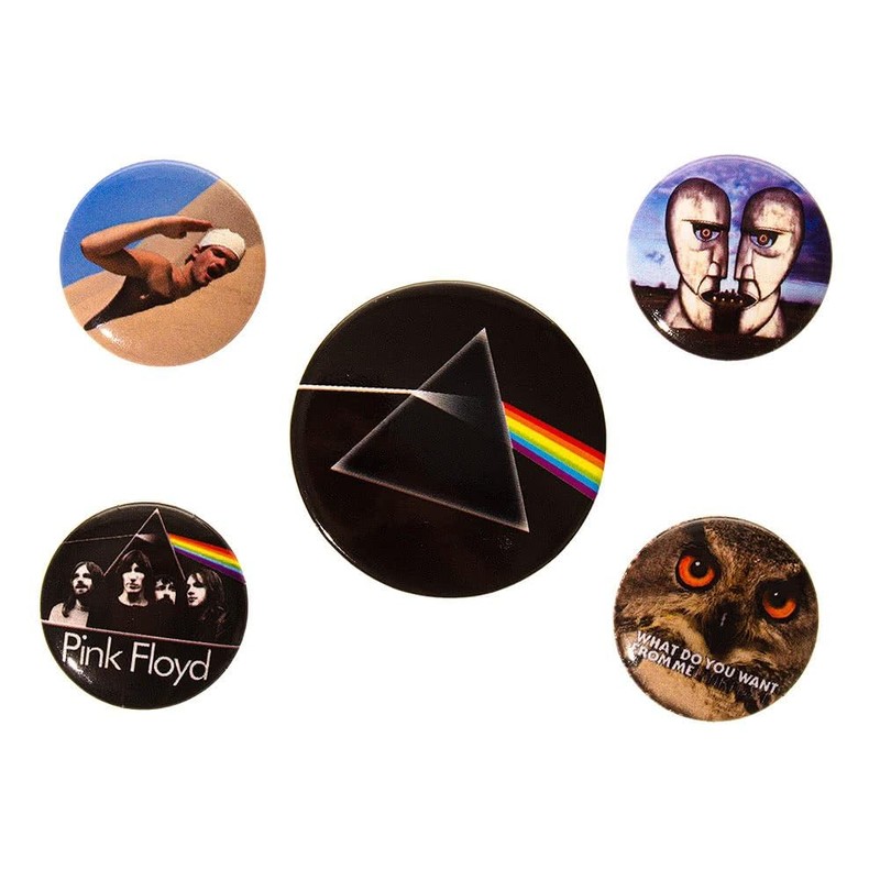 Pyramid International Pink Floyd Badge, Multi-Colour, 10 x 12.5 x