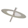 10PCS Thin Diamond Cutting Disc with Rod Round Grinding Sanding