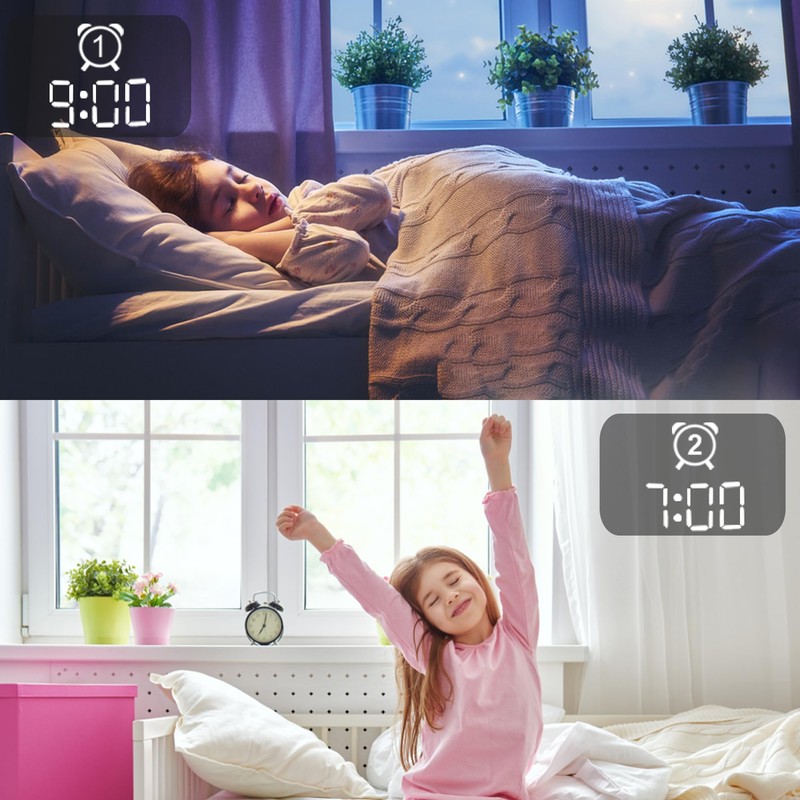 HYODREAM Egg Shape Touch Control Night Light with Pattern Inside,