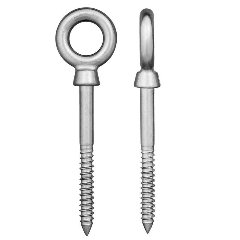 Eye Bolt with Wood Thread (Partial Thread) | Rustproof Stainless