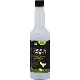 GOOD&MOORE Low Calorie Margarita Syrup | For Cocktail, Mocktail, Sodas, Ice-teas and more | Upto 98% Less Calories | Concentrated Syrup | Ready to mix | Premium Syrup | 25.36 fl.oz/ 750ml