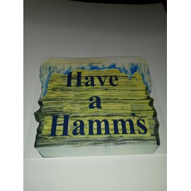 HAMMS Beer Juggling Bear REPRODUCTION  " Have a Hamm's"  SIGN !!! NEW !!
