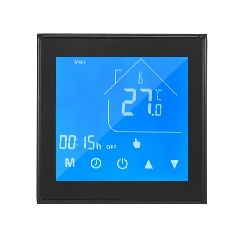 Thermostat Temperature Controller LCD Display Week Programmable for Water/Gas Boiler
