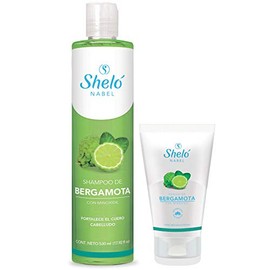 Shampoo y tónico de bergamota | Detiene la caída del cabello y estimula el crecimiento de barba y cabello | Sheló NABEL