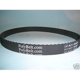 polybelt.com 142XL037 Timing Belt 71 Teeth Cogged Black Rubber Toothed Belt 0.375" Wide USA
