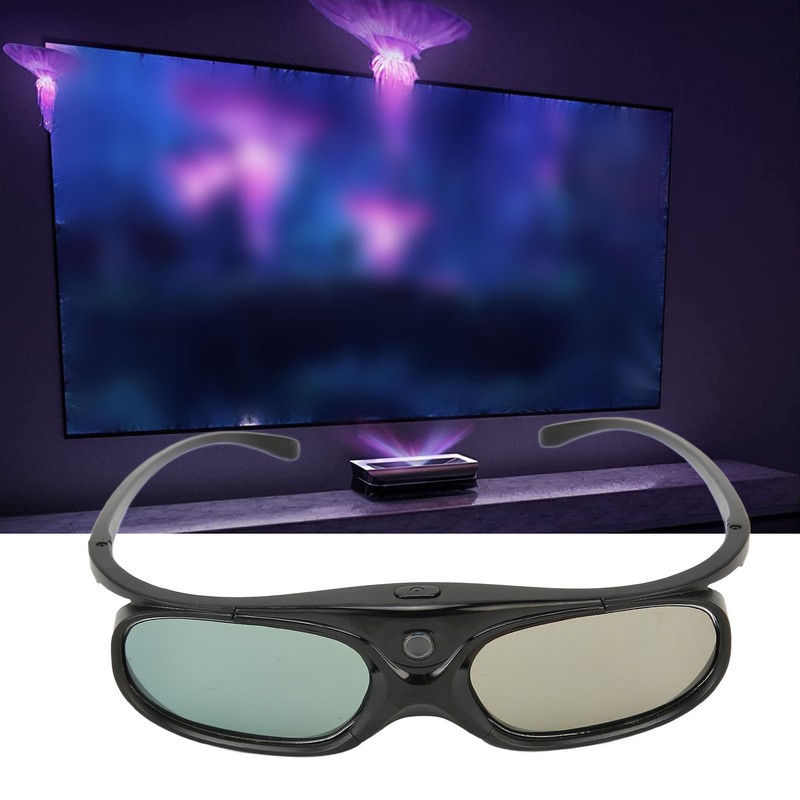 DLP Link 3D Glasses Rechargeable 144Hz Refresh Left Right Eye