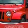 RT-TCZ for Wrangler Hood Latches Catch Kit with Lock for
