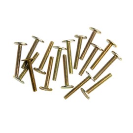 Brass Plated Closet Bolts (5/16" x 3-1/2") - Bolts ONLY -Each