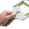 PrepSolutions Adjust-A-Slice & Julienne Mandoline, White & Green – Adjustable