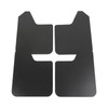 KEEPDSGN 4PCS Black Car Mud Flaps Front and Rear Side