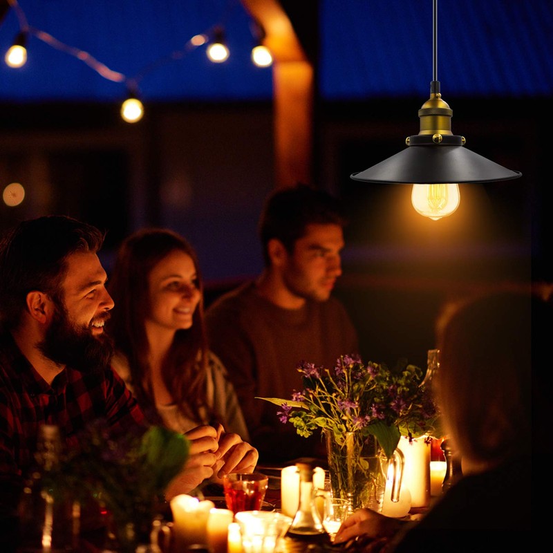 Bronze Industrial Plug in Pendant Light,Vintage Plug in Pendant Lighting,4.5M