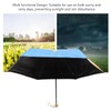 Sun Umbrella Compact Umbrella 5 Level Foldable 6 Ribs Multiuse