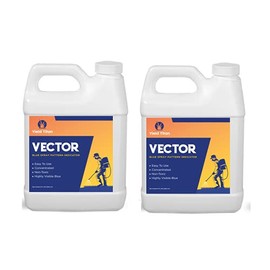 Yield Titan's Vector Blue Concentrated Spray Pattern Indicator 8 Ounces for Herbicide Marking Dye, Fertilizer Marking Dye and Turf Marking Dye (2 Pack)