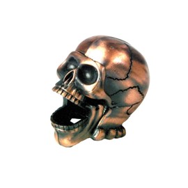 Skull Die Cast Metal Collectible Pencil Sharpener