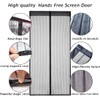 YRH Magnetic Fly Screen Door - Heavy Duty Self-Sealing Mesh,Powerful