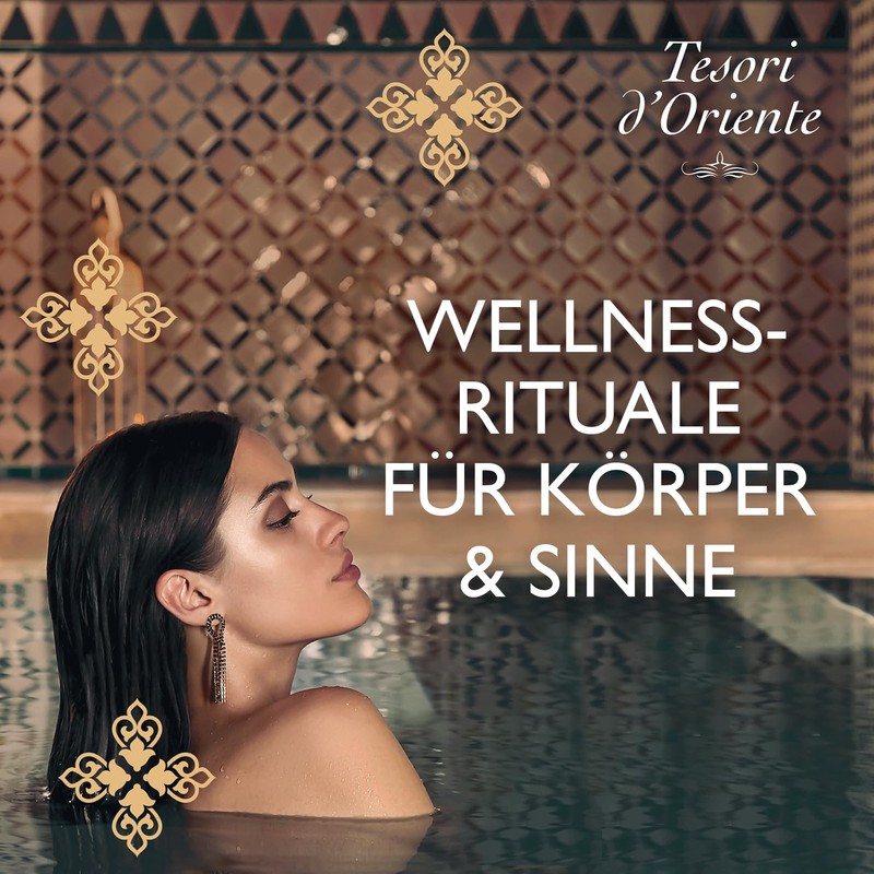 TESORI D'ORIENTE BYZANTIUM AROMATIC CREAM SOAP 300 ml with Black