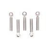 binifiMux 5pcs 304 Stainless Steel M8 x 40mm Machinery Shoulder