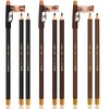 6PCS 3Colors Eyebrow Pencil Set with Sharpener - Long Lasting