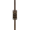 Antique 49 in. Bronze Coated Steel Transom Window Pull