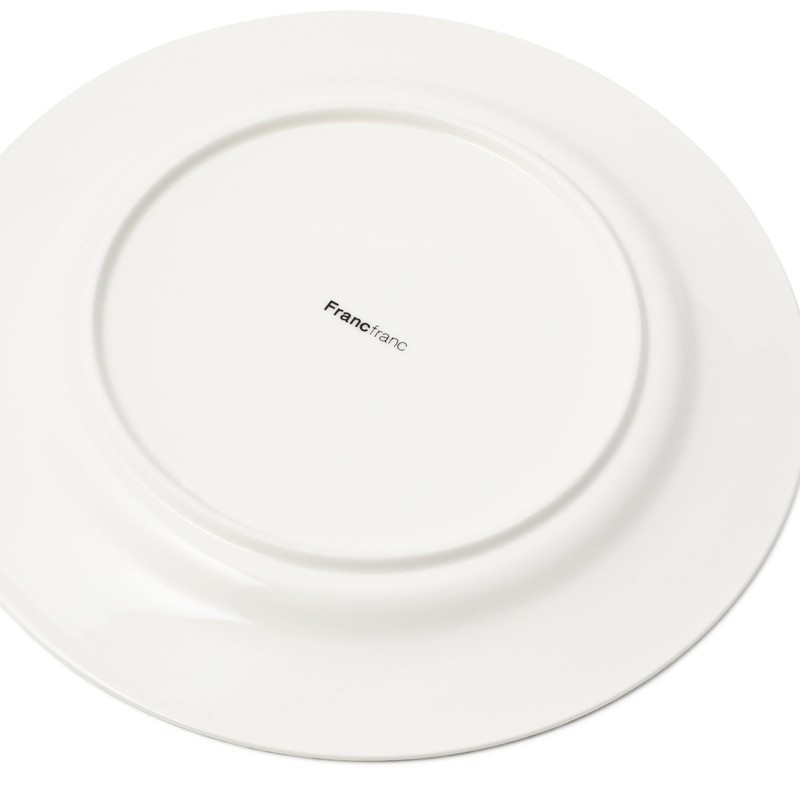 Francfranc Franc Tweed Plate Medium Black
