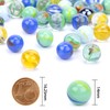 Hakacc Small Glass Marbles - Colourful Toys - Marbles /