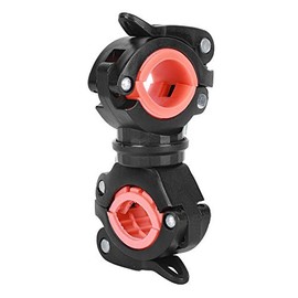 VGEBY 360 Degree Rotatable Bicycle Torch Mount Torch Clip Bike Front Light Fixed Holder Bicycle Equipment (Flashlights Bracket)
